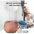 Aroma minyak esensial diffuser diffuser aroma berongga kayu